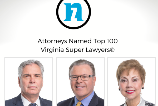 Top 100 Virginia Super Lawyers at Nichols Zauzig